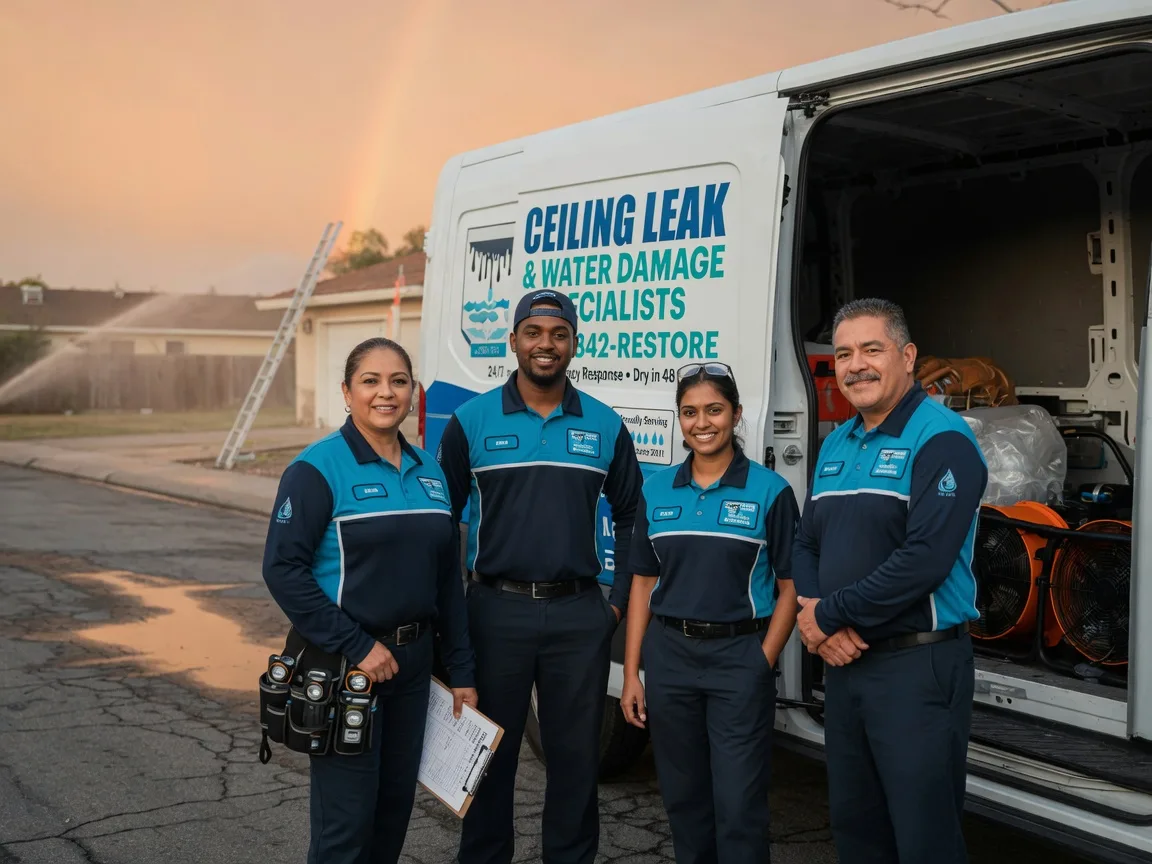Ceiling Leak Cleanup company in Ladora, IA