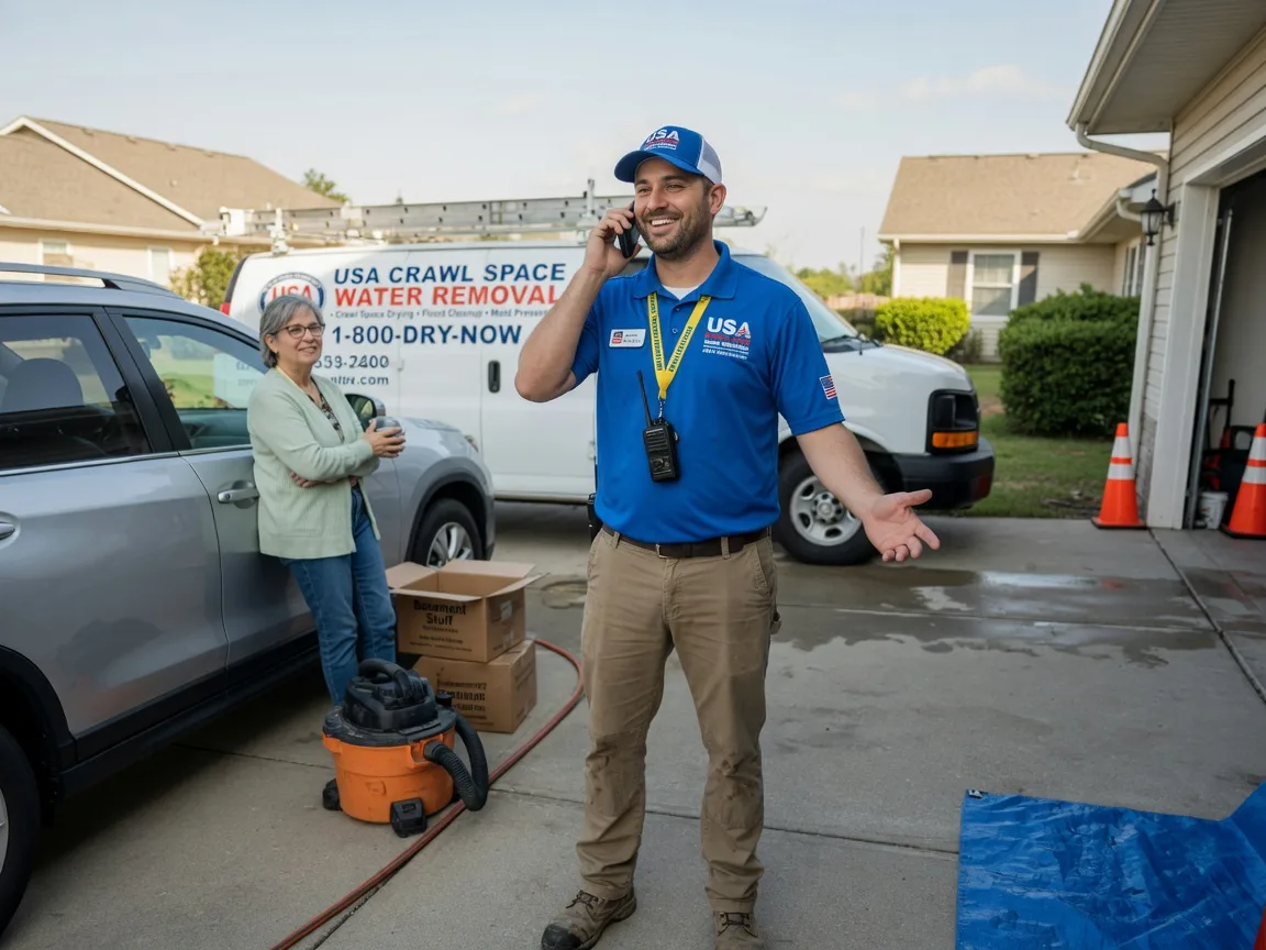 Crawl Space Water Removal Ladora, IA FAQs